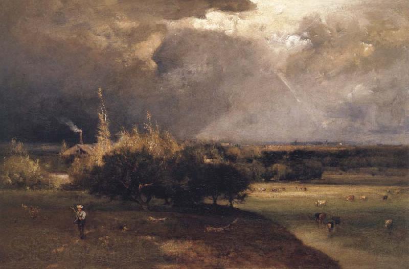 George Inness The Coming Storm Spain oil painting art